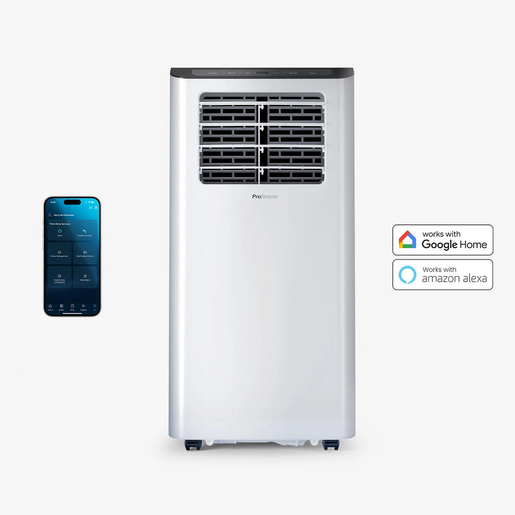 12,000 BTU 3-in-1 Portable Air Conditioner with Dehumidification Function - Smart Wifi App